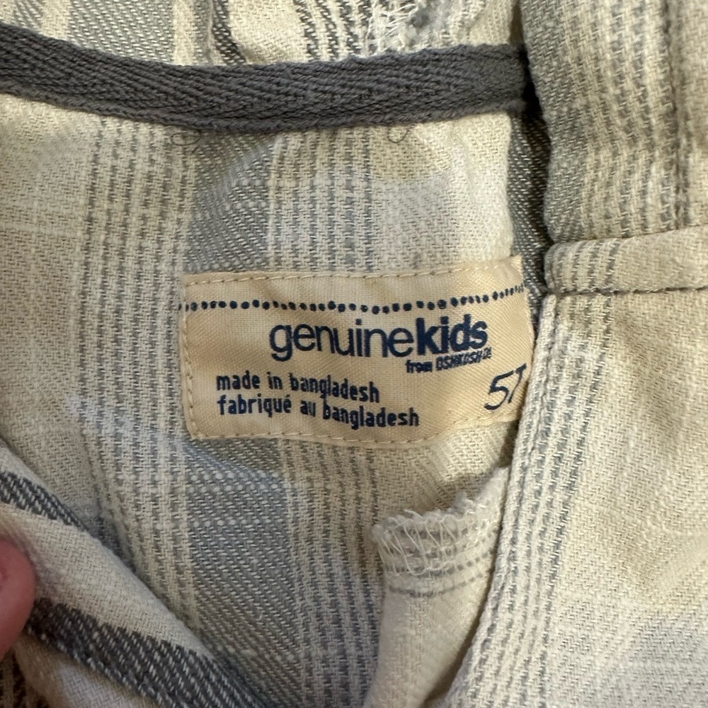 Genuine kids Striped Kids Hoodie shirt - Picture 2 of 4